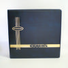 Cover Album in Blue-Holds Standard Size Envelopes- pockets measure 7 1/8