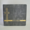 Cover Album in Gray-Holds Standard Size Envelopes- pockets measure 7 1/8