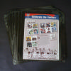 Mint Sheet Pages- pack of 12- black- archival polypro. Refill pages for our Mint