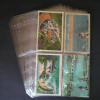 4 Pocket Vinyl Postcard Page.  Pockets measure 5 1/2
