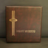 Deluxe Mint Sheet Album, 100 Sheet Capacity.  Red Cover.
